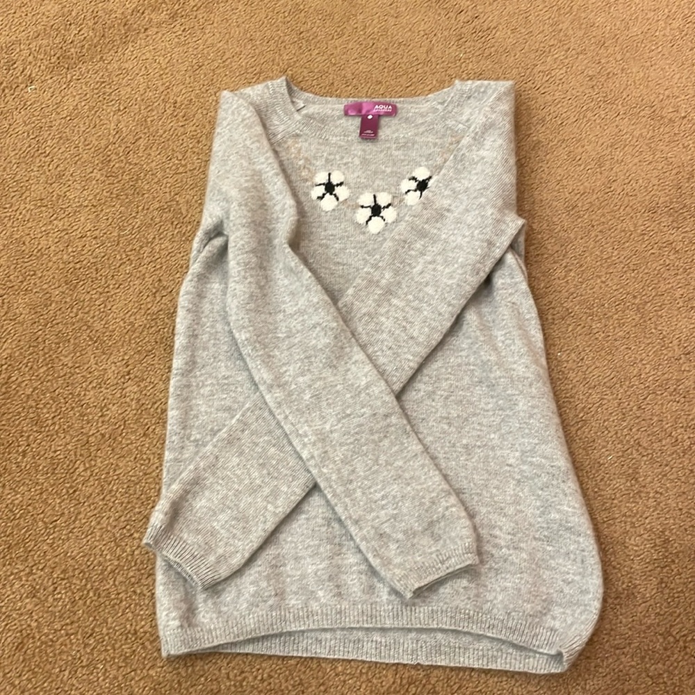 Aqua Girls Cashmere Sweater